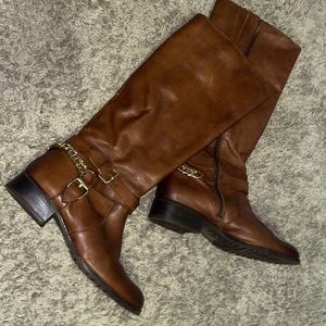 🟠Aldo brown riding boots size 37.5